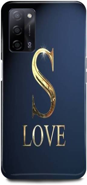 MP ARIES MOBILE COVER Back Cover for OPPO F19 Pro PLUS 5G, S LETTER ALPHABET LOVE NAME