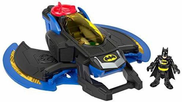FISHER-PRICE Fisher Price DC Super Friends Batwing Toy Plane and Batman Figure