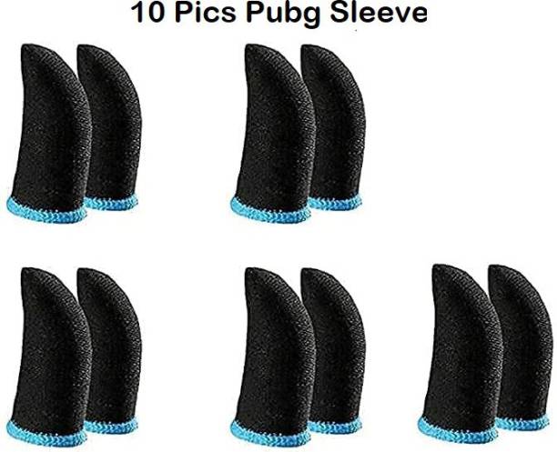 RRHR SALES Pubg Anti-Slip Thumb Sleeve, Slip-Proof Sweat-Proof Professional Touch Screen Thumbs Finger Sleeve for Pubg Mobile Phone Game Gaming Gloves (Pack of 5) Gaming Accessory Kit  Gaming Accessory Kit