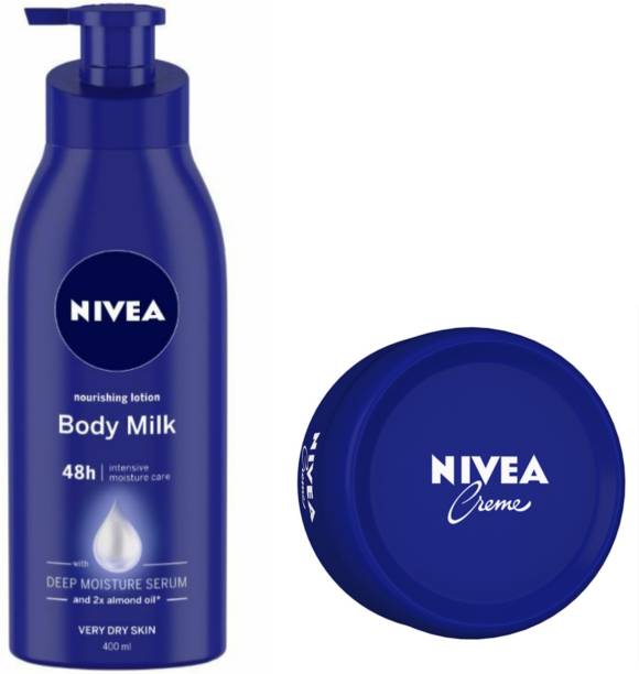 NIVEA Nourishing Lotion Body Milk 400 ml , Creme 200 ml