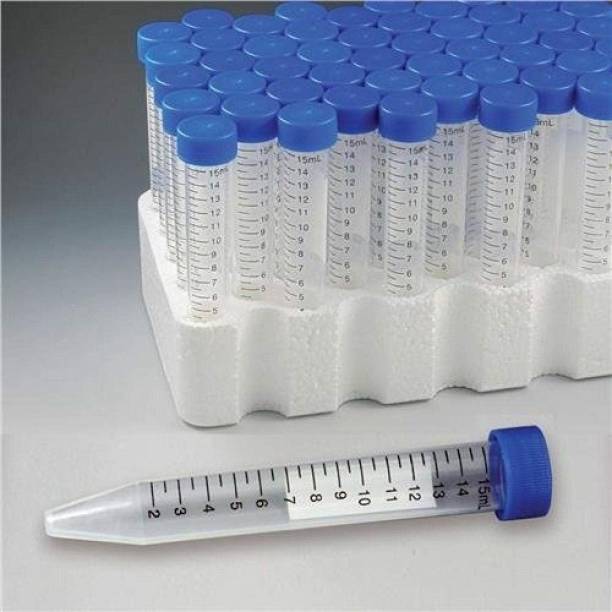 A1CARE 15 ml Rimmed Plastic Test Tube