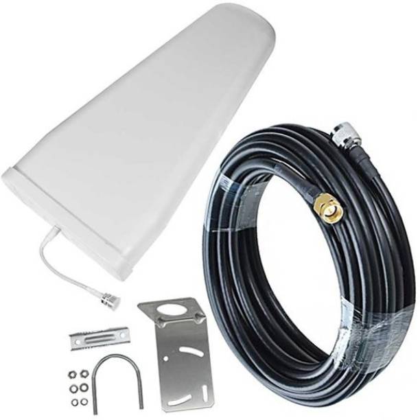Olnexus 12Dbi LPDA Antenna-10m LMR 300 Cable(SMA male to N male conn) Antenna Amplifier
