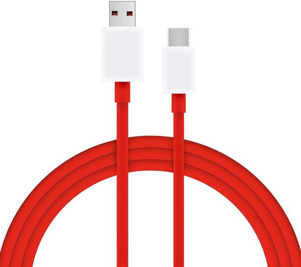 RSC POWER+ Round Data USB Type-C Fast Quick Charging Sync Cable Cord for Dash Charge OnePlus 6, 5, 3T, 3 1 m USB Type C Cable