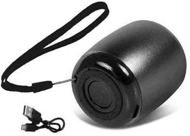 ashiv Mini Coin Size Stereo Speaker | Car Speaker | Boost Speaker | Pocket Speaker | Easy to Carry Speaker | Indoor & Outdoor Speaker | Jacket Pocket Speaker | Branded Mini Speaker | In-built Mic Speaker | Light Weight Speaker | Portable Bluetooth Speaker | Mini Home Theater | Wireless Speaker | Handsfree Calling Speaker | Small Speaker Long Playtime, Fast Recharge: Enjoy 3-4 hours of music without any disturbance Supported With All Android & IOS 3 W Bluetooth Speaker (Black, Stereo Channel) 3 W Bluetooth Speaker