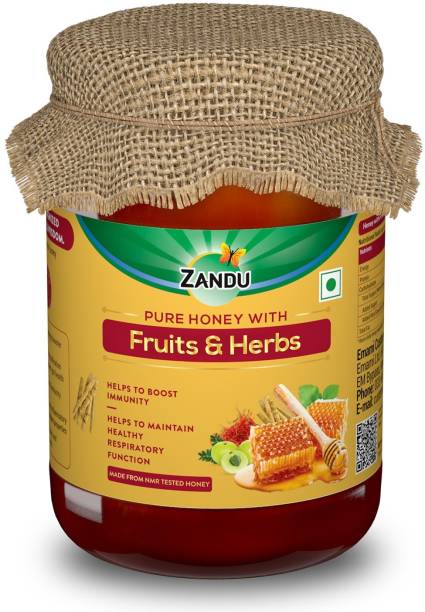 ZANDU Pure Honey with Fruits & Herbs
