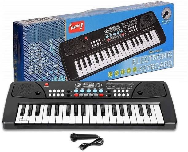 KHYALI Piano for Kids with MIC Electronic Keyboards for Beginners 37 Keys Musical Toys