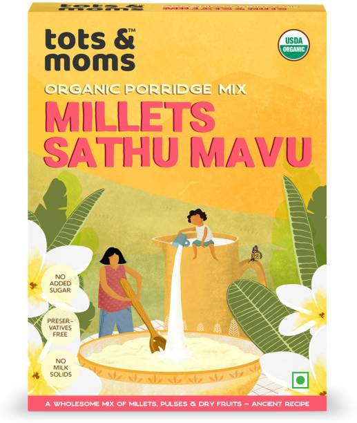TOTS AND MOMS Foods Millets Sathu Mavu Cereal