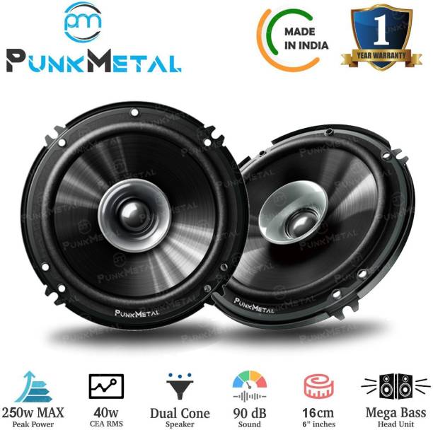 PunkMetal Dual Cone. PM-61CX Coaxial Car Speaker