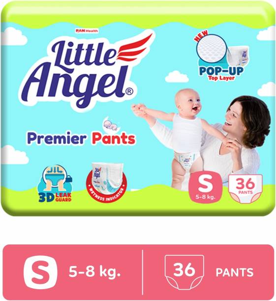 Little Angel Premier Baby Diaper Pants - S