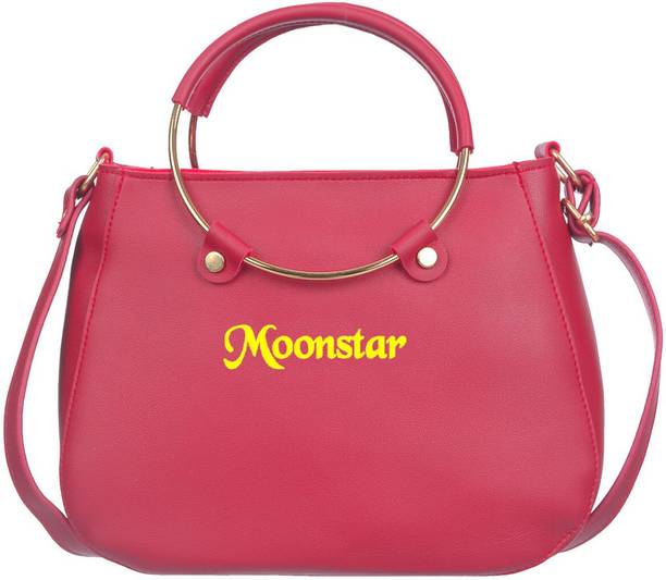 Top one side not working cheap price 5stars Flipkart in India 51 Moonstar Maroon Sling Bag Sling bag for ladies and girls,casual travel side bag for working women