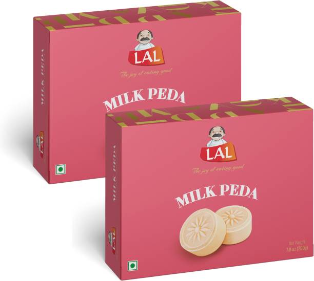 Lal Milk Peda 200g X 2 Packs Box