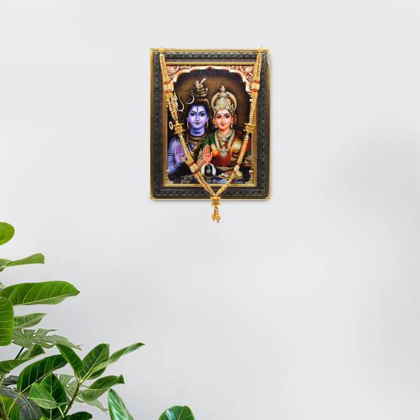 Puja N Pujari Stone Pearls and Beads Garland for Photo Frames and God Idols Decoration Garland
