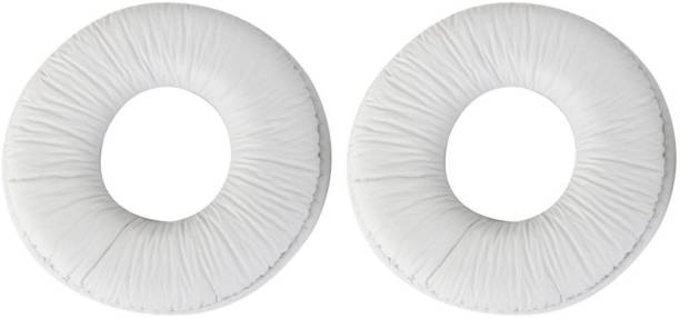 Street27 Changeable Ear Cushion Pads for Sony MDR ZX100 ZX300 Headphones (White) Over The Ear Headphone Cushion