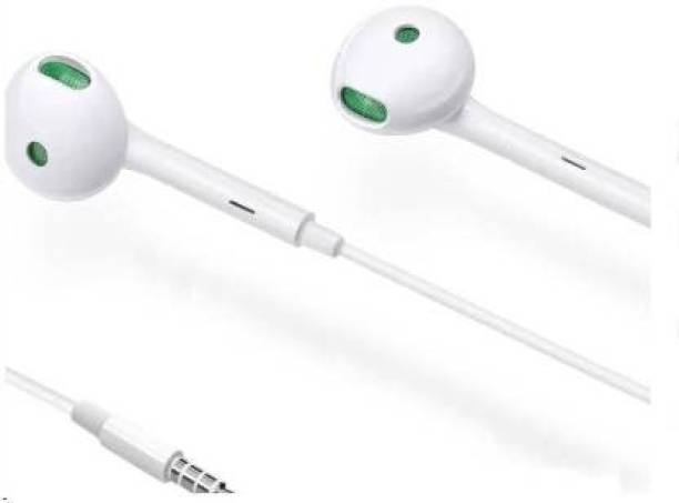NYC Simplify Your Life NYC_3.5mm Earphone_Reno_White/Green Wired Headset
