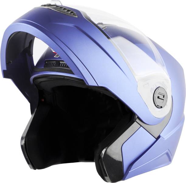 Steelbird SBA-7 7Wings ISI Certified Flip-Up Helmet for Men and Women Motorbike Helmet