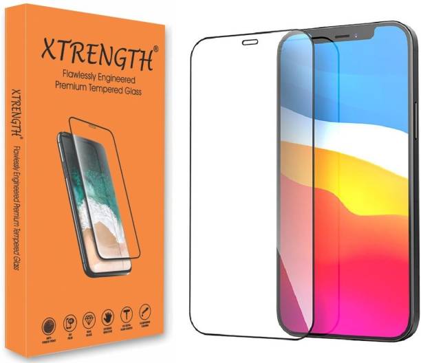 XTRENGTH Tempered Glass Guard for Apple iPhone 12, Apple iPhone 12 Pro