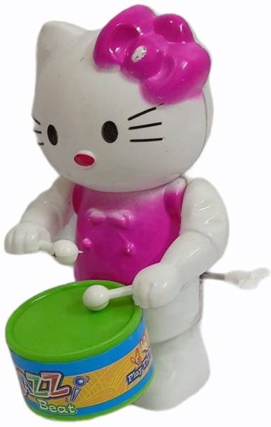 PRVPASHION Kitty Drummer Toy Baby Boys & Baby Girls Best Birthday Gift Kids Toy.