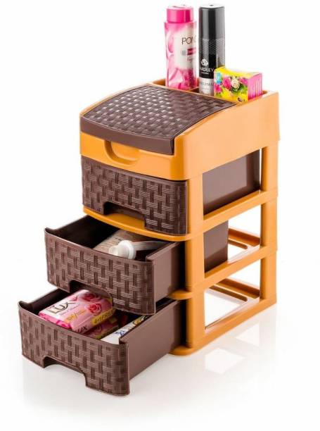 CARLIBER ENTERPRISE 3 Compartments Plastic Chest of Drawers