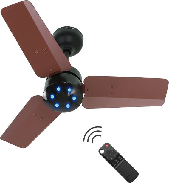 Atomberg Renesa 600 mm BLDC Motor with Remote 3 Blade Ceiling Fan
