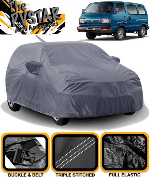 pvstar Car Cover For Maruti Suzuki Omni Van (With Mirror Pockets)