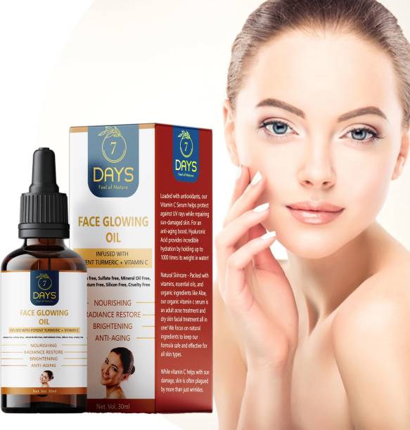 7 Days Face brightness oil for face glowing & anti ageing
