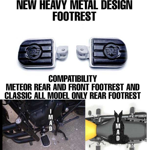 imad NEW HEAVY METAL FOOT REST FOR METEOR AND CLASSIC Foot Rest