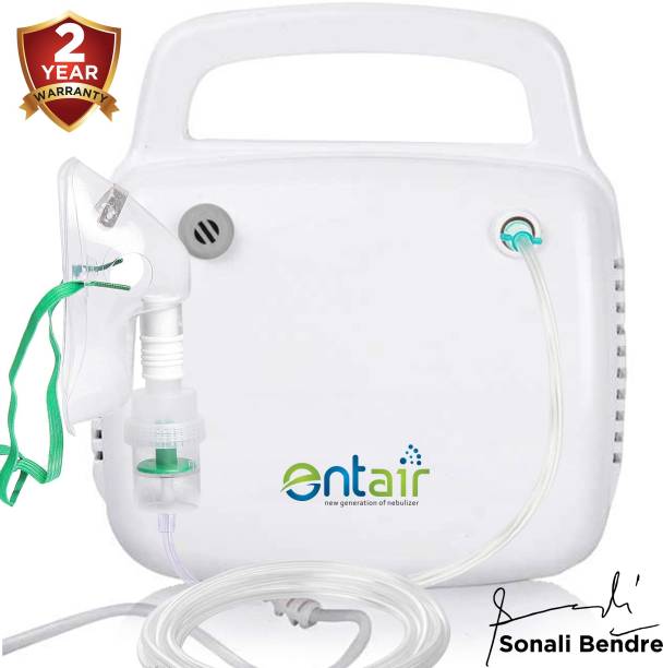 entair JK 15 Respiratory Steam Portable Mesh Nebulizer Machine for Baby Adults Kids & Sinus Asthma Inhaler Patients Nebulizer Nebulizer