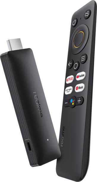 realme 4k Smart Google TV Stick (Black)