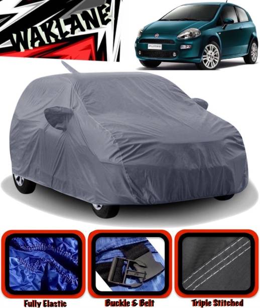 WAKLANE Car Cover For Fiat Grande Punto (With Mirror Po...