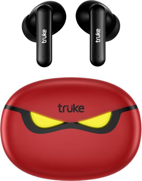 truke BTG3 Gaming earbuds with 55ms Low Latency | Auto Play/Pause | AAC codec Bluetooth Headset