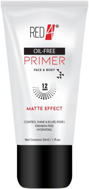 RED4 Face & Body Primer Matte Finish Oil Free  Primer  - 30 ml