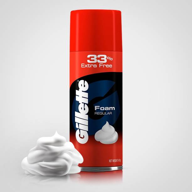 GILLETTE 33% Extra Classic Regular Pre Shave Foam