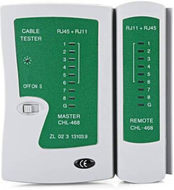 nunki trend RJ45 and RJ11 Network Lane Cable Tester Tool for Internet Broadband Connection Network Interface Card