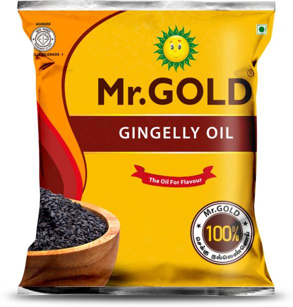 Mr. Gold Gingelly Oil 500 ML Pouch Sesame Oil Pouch
