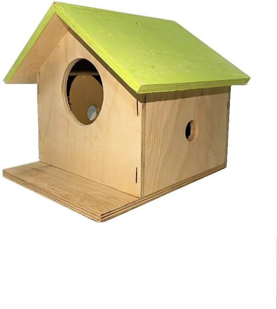 KOO Retails Bird House nest Box for Sparrow, Squirrel, Finches & Small Birds Best Gift for Kids Bird House