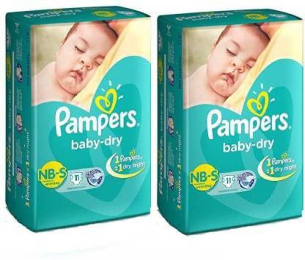 Pampers Baby dry nbs 11+11 - New Born