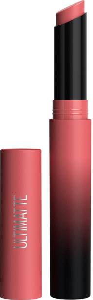 MAYBELLINE NEW YORK Color Sensational Ultimattes Lipstick, 499 More Blush, 1.7 g