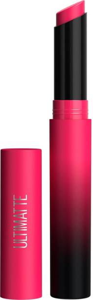 MAYBELLINE NEW YORK Color Sensational Ultimattes Lipstick, 399 More Magenta, 1.7 g