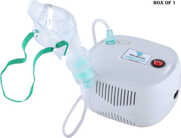MEDINAIN Compressor Nebulizer With Portable And Light Weight Machine Kit For Adult and Kid Nebulizer