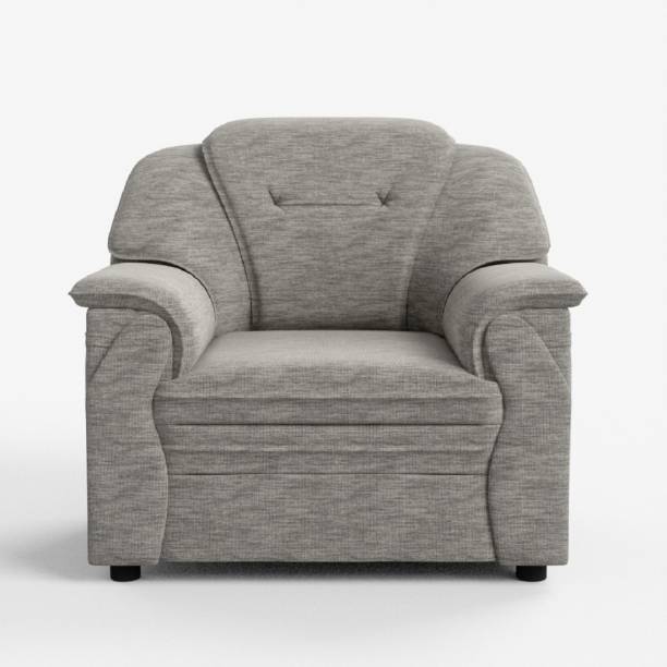 Sekar Lifestyle Polyurethane Fabric Series Fabric 1 Seater  Sofa