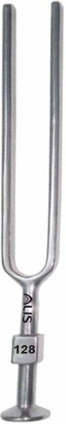 alis Tuning Fork Stainless Steel Polished finish (128Hz set Of 1) Tuning Fork