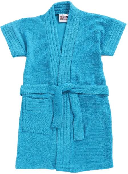 BUMZEE Blue Medium Bath Robe