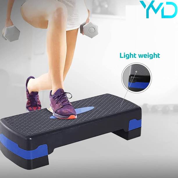 YMD FITNESS Polypropylene Adjustable Home Gym Exercise Fitness Stepper Stepper