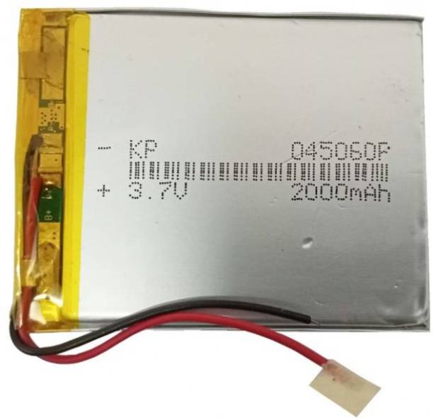SHIVANTECH 3.7V 2000mAh (Lithium Polymer) Lipo Rechargeable  Model KP-045060  Battery