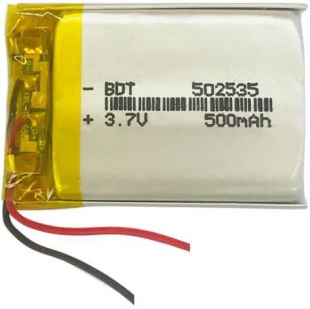 SHIVANTECH KP502535 Lipo Rechargeable  - Single Cell 3.7 V 500mAh Lithium Polymer   Battery