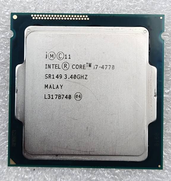 Intel i7 4770 4th Generation 3.4 GHz LGA 1150 Socket 4 ...