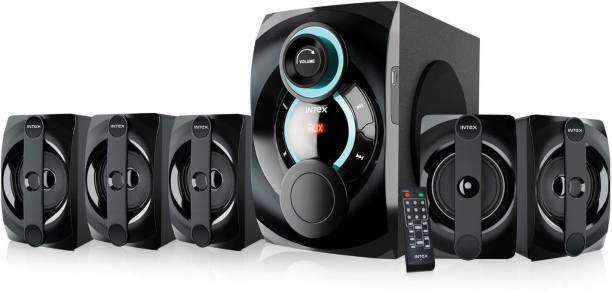 Intex MM Speaker COSMIC 5.1 FMUB 90 W Bluetooth Home Th...