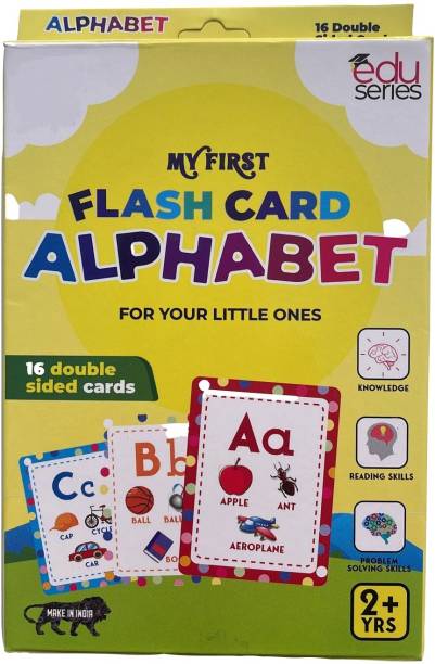 Kiddie Castle My First Alphabet Flash Cards Pack of 16