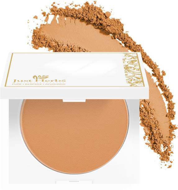Just Herbs Mattifying & Hydrating Face Compact Powder With SPF 15 + For All Skin Types Compact