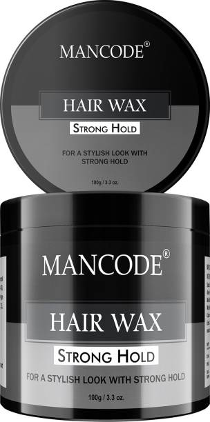 MANCODE Strong Hold Hair Wax, for a Stylish look with Strong Hold, 100 gm, PACK OF 1 Hair Wax